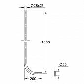 Смывная трубка Grohe 37108000