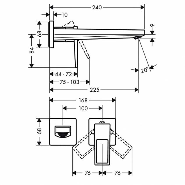 Фотография товара Hansgrohe Metropol    74526000