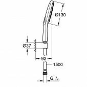 Душевой гарнитур Grohe RainShower SmartActive 130 26581000Gr