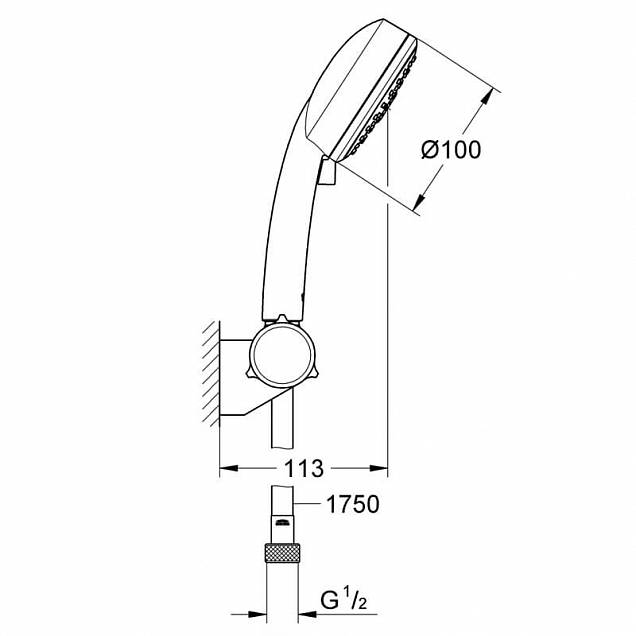 Фотография товара Grohe Tempesta Cosmopolitan 27584002Gr