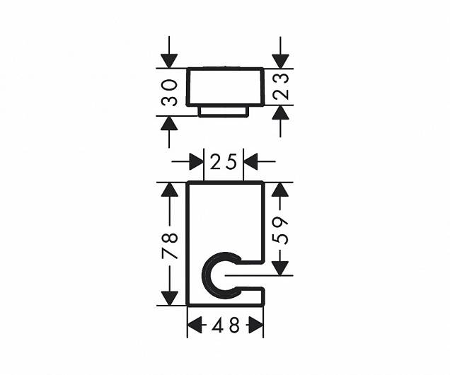 Фотография товара Hansgrohe Porter 28387990