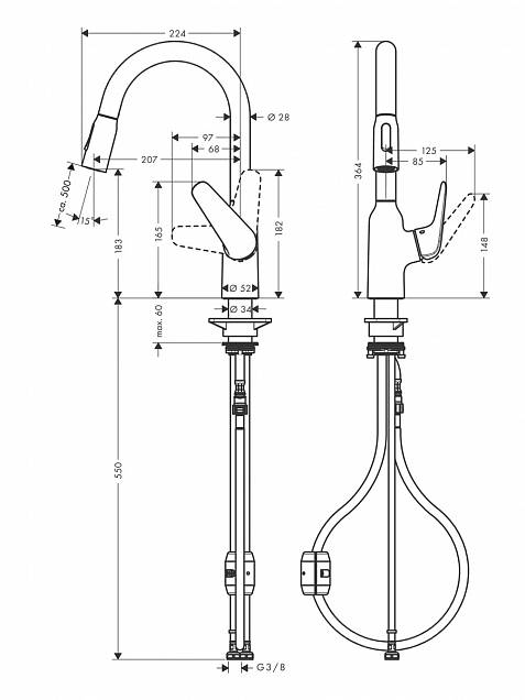 Фотография товара Hansgrohe Focus M42 71801000