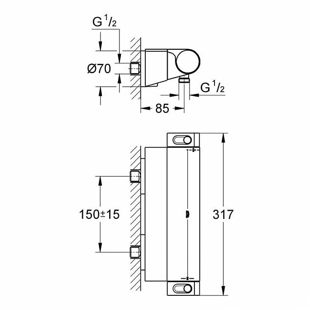 Фотография товара Grohe Grohtherm 34469001Gr