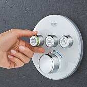 Термостат для ванны, белый, Grohe Grohtherm SmartControl 29904LS0