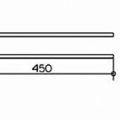 Полотенцедержатель 45 см Keuco Edition 11 11118010000
