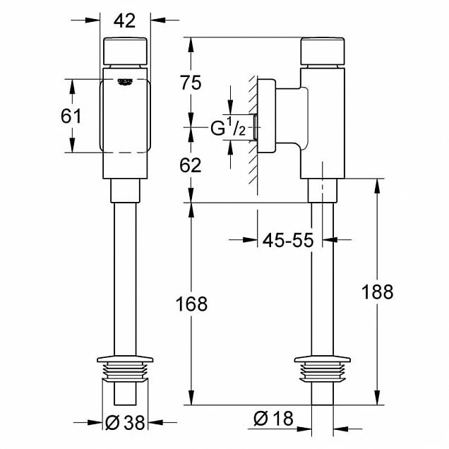 Фотография товара Grohe Rondo 37346000Gr