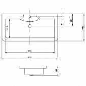 Раковина Акватон Сиена 1A704031SN010