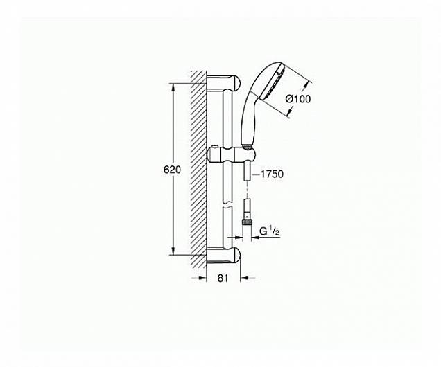 Фотография товара Grohe BauLoop   121827Gr