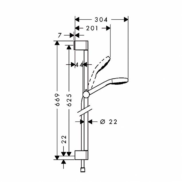 Фотография товара Hansgrohe Croma Select E 26580400