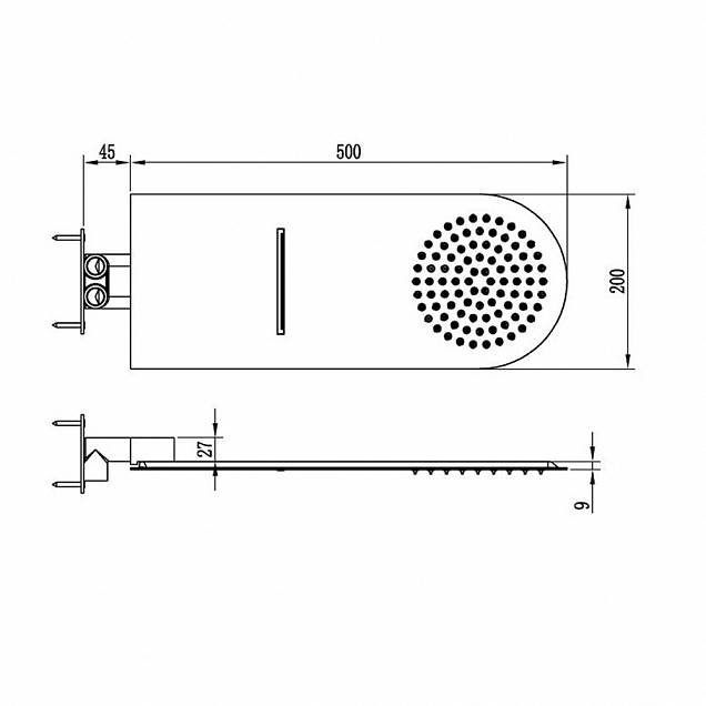 Фотография товара RGW Shower Panels 21140362-01