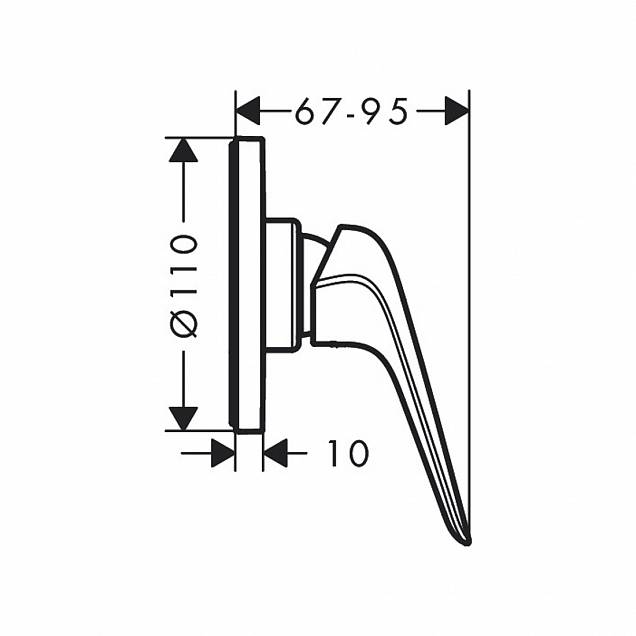 Фотография товара Hansgrohe Novus 71063000