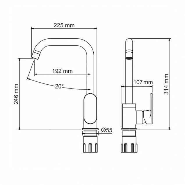 Фотография товара WasserKraft Mindel 8507