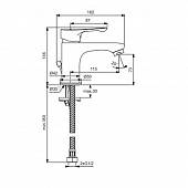 Смеситель для раковины Vidima WAVE BA413AA