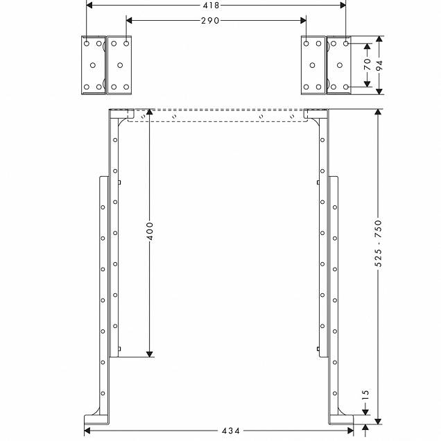 Фотография товара Hansgrohe No design line Hansgrohe 28021000