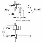 Смеситель для раковины Grohe Essence New 19408001