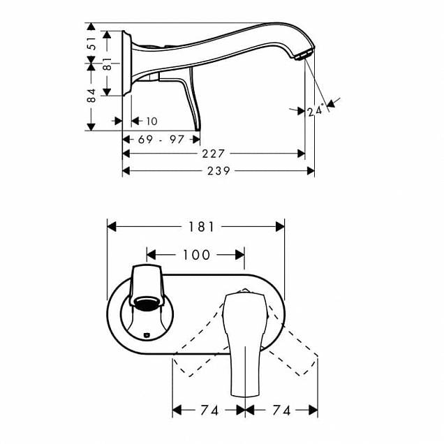 Фотография товара Hansgrohe Metris Classic   31003000