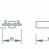 Крючок Bagno & Associati Dado DA24251