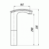 Смеситель для раковины (д.к) Migliore Flo ML.FLO-7030.CR