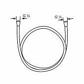 Душевой шланг Kludi 610560500 