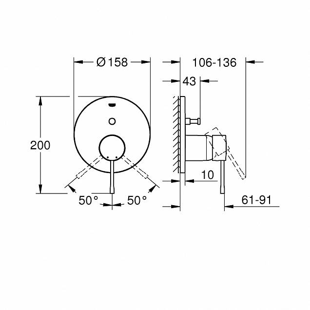 Фотография товара Grohe Essence 24058DL1Gr