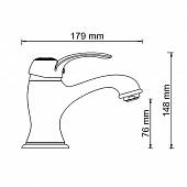 Смеситель для раковины WasserKraft Isar 1303