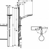 Душевой гарнитур Hansgrohe Raindance Select S 27646400