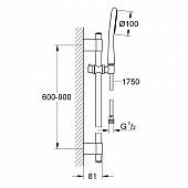 Душевой гарнитур Grohe Rainshower Icon 27379000