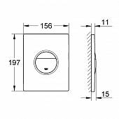 Накладная панель Grohe Nova Cosmopolitan 38765P00