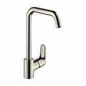 Смеситель для кухни, под сталь Hansgrohe Focus M41 73882800