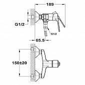 Смеситель для душа Mofem Pro 153-1751-00