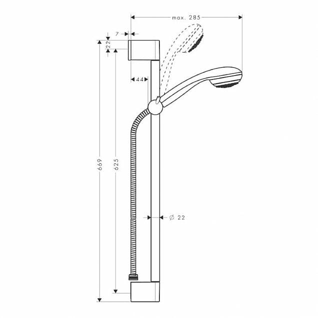 Фотография товара Hansgrohe Crometta 27652000