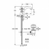 Смеситель для раковины (д.к) Ideal Standard Reflection B9653LS