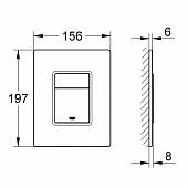 Накладная панель Grohe Skate Cosmopolitan 38849HT0