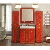 Комплект мебели 90 см, краколет красный патина, Misty Fresko 90 Л-Фре01090-04173Я-K