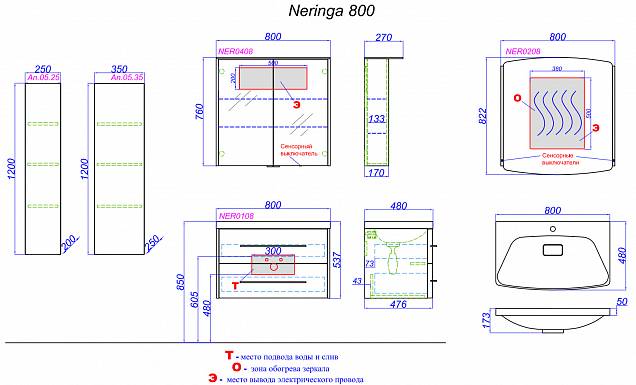 Фотография товара Aqwella Neringa NER0108