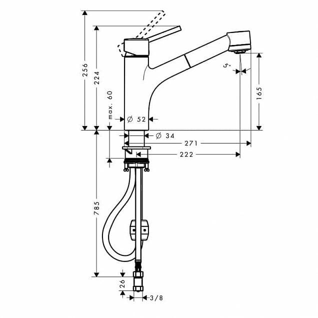 Фотография товара Hansgrohe Talis S 32842000