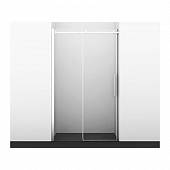 Душевая дверь 140 см, прозрачное стекло, WasserKRAF Alme 15R31