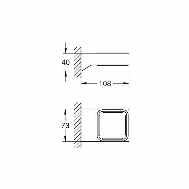 Фотография товара Grohe Selection Cube 40865000Gr