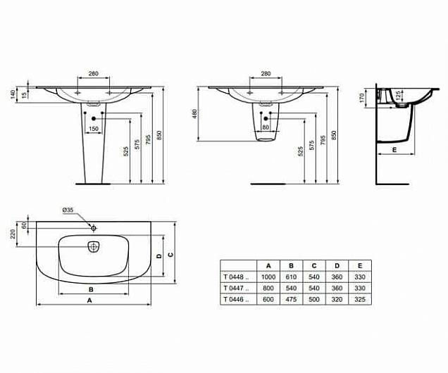 Фотография товара Ideal Standard Dea T044801