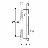 Душевая штанга 400-600 мм Grohe Rainshower 28797001