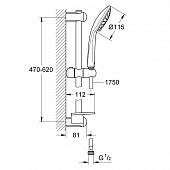 Душевой гарнитур Grohe Tempesta Euphoria 27230001