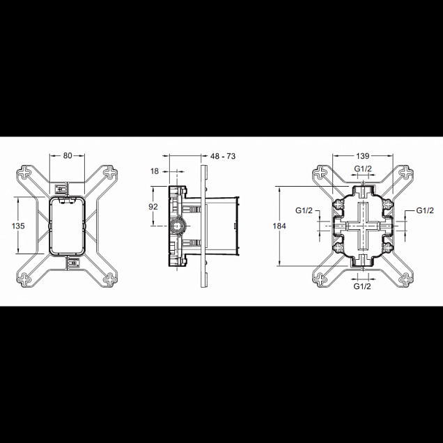 Фотография товара Jacob Delafon Modulo 98699D-NF