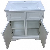 Комплект мебели 80 см, белая, Misty Герда 80 П-Гер01080-011-K