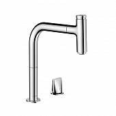 Смеситель для кухни, хром, Hansgrohe Metris 73804000