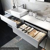 Дозатор жидкого мыла, белый/антик, Gessi Eleganza 46413.713