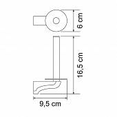 Держатель запасного рулона WasserKraft Kammel K-8397