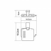 Держатель туалетной бумаги WasserKraft Lopau K-6025