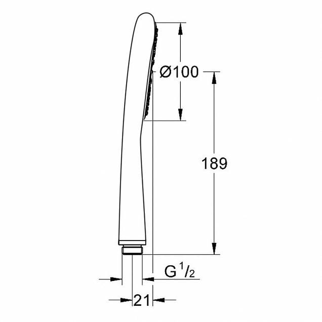 Фотография товара Grohe Rainshower Icon 27377000Gr