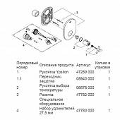 Термостат Grohe Atrio 19392000