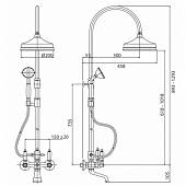 Душевая система Cezares First FIRST-CVD-02-Bi